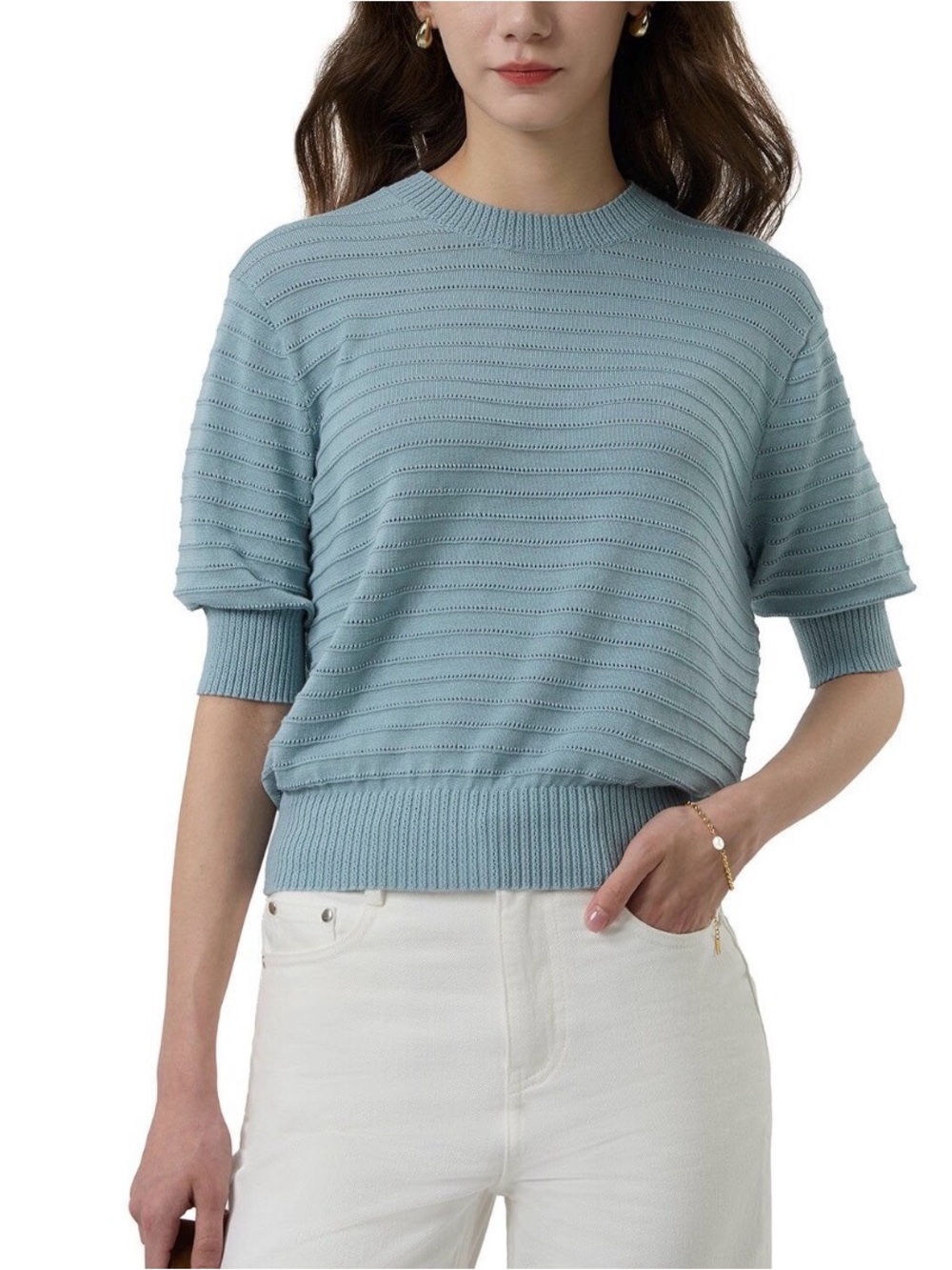 Frye Short Sleeve sweater Sz XS - NWT
